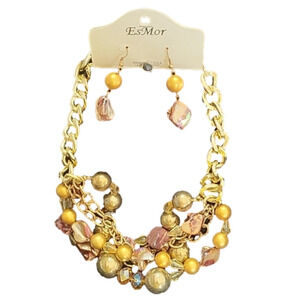 Elmor Necklace and earing set